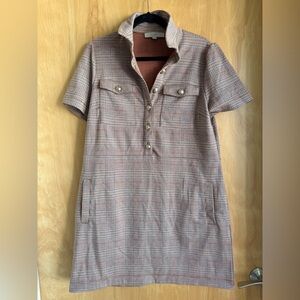 LOFT Houndstooth Dress